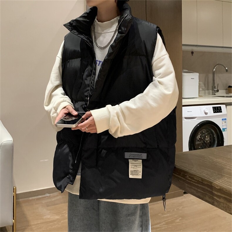 电商DSA028-MJ2101 100聚酯 P75 冬季新款加厚马甲男士外套图片