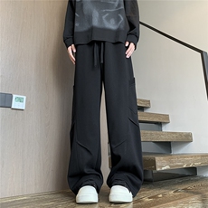 已出货2025年秋季新款宽松休闲卫裤男D329-QM756-P65-控88，男装休闲裤，电商D329