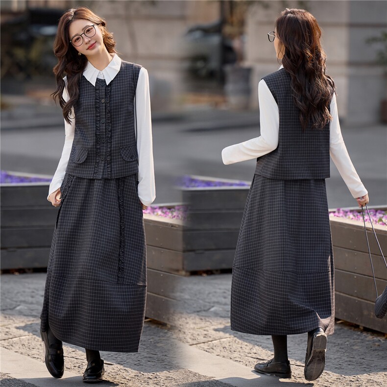 2026春季新款休闲淑女三件套装，女装套装/套裙，凯瑟曼