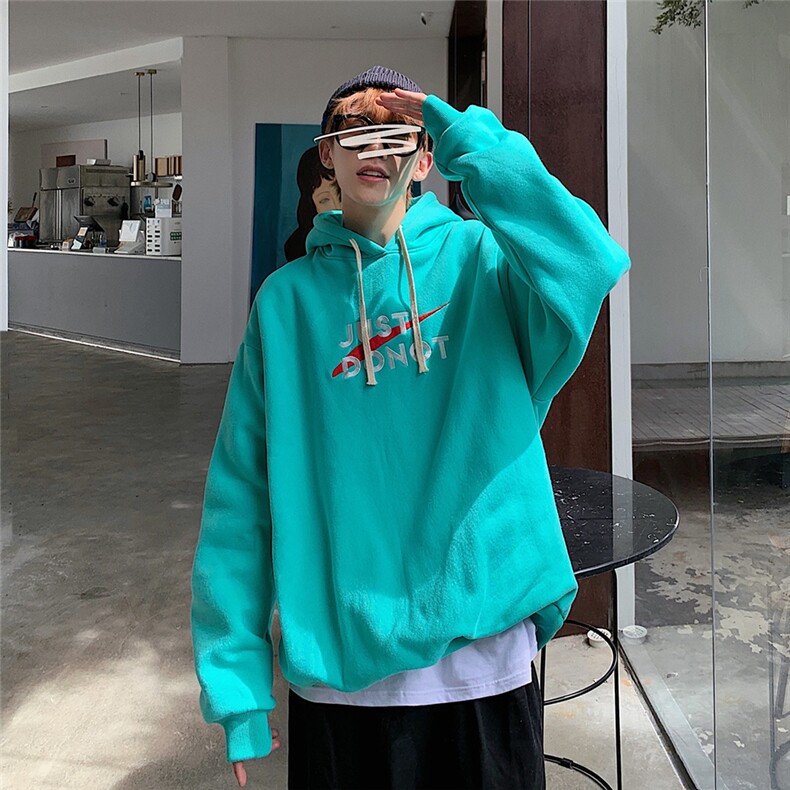 @秋冬宽松休闲卫衣刺绣外套男20209/P68限88,男装卫衣,电商B350