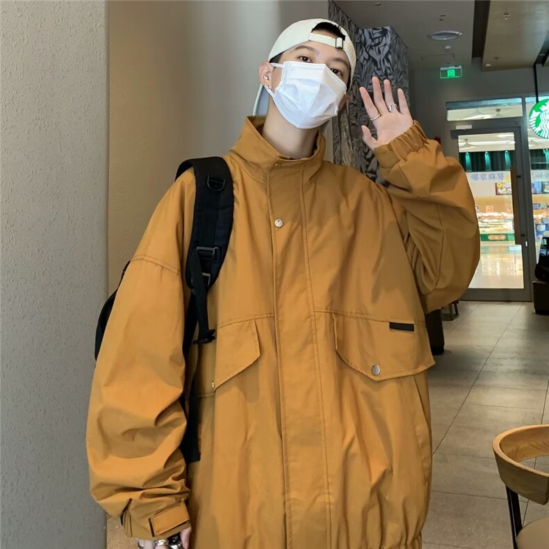 秋季青春流行男夹克文艺潮外套LS69P65,男装夹克,星座1116-2