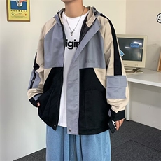男秋季外套潮牌街头连帽情侣夹克MJ06P50，男装夹克，星座1116-2