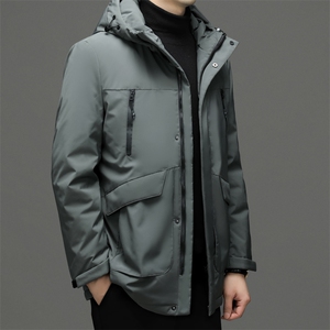 SNNYR9-219秋冬新款2023年男士休闲羽绒服加厚保暖夹克外套P255图片