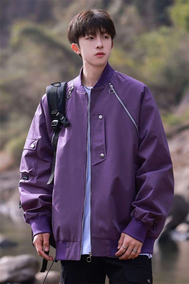 JK0026-P852025春季飞行员夹克美式重磅新款棒球服,男装夹克,星座109