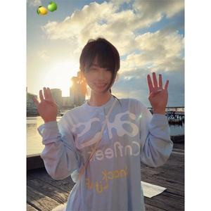 网图 美式复古亚麻速干亨利领长袖t恤男女夏季新款潮牌休闲 特P33图片