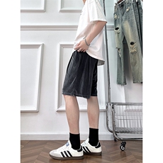 A178男女同款冰丝速干短裤休闲夏季外穿宽松休闲裤DK161-P28，男装休闲裤，电商A178