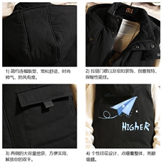 棉马甲男士大码加厚棉背心男坎肩男砖墙MJ47270-P80，男装背心/马甲，电商A040A