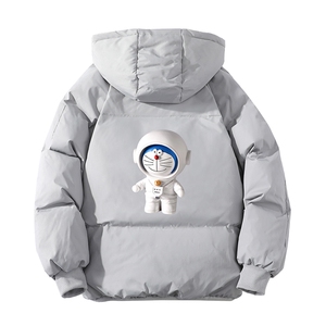 控128加绒面包服男大码羊羔毛衣男MY16233-P100图片