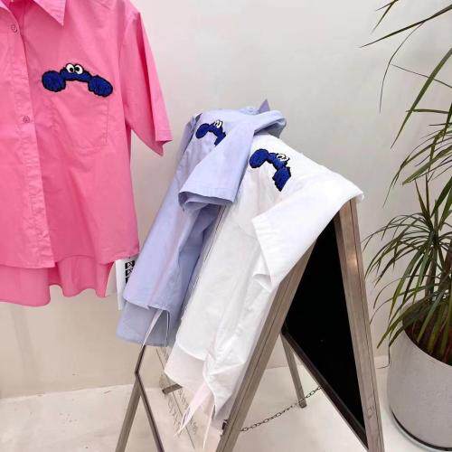 芝麻街三色衬衫，女装衬衫，JY.OUBEN