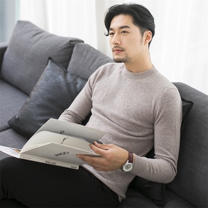 GBN63086限价588元男士冬季新款长袖圆领山羊绒针织衫休闲P516图片