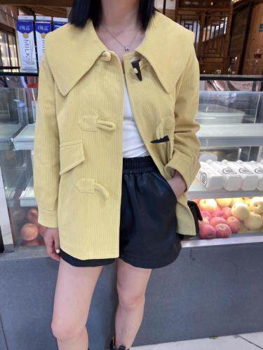 【现货】2021秋季新品韩版牛角扣款，其它，蓝典