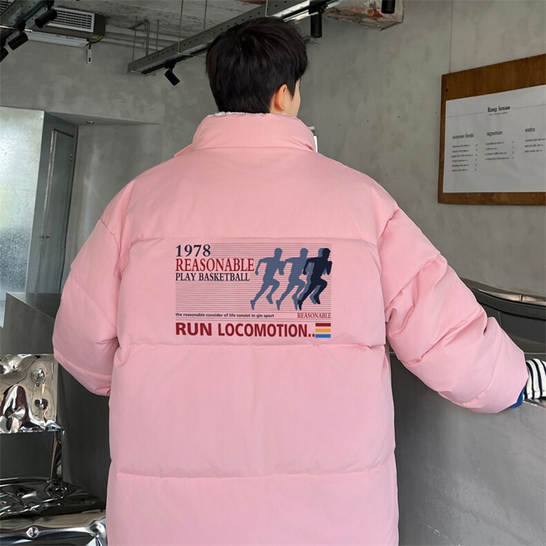 ！2024冬季新款男士复古立领棉衣百搭加绒棉服外套MY129P75,男装棉衣,电商B220
