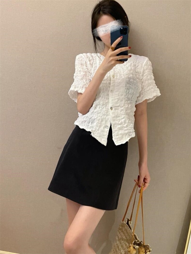 现货！新款开衫短袖！，女装，欧菲拉