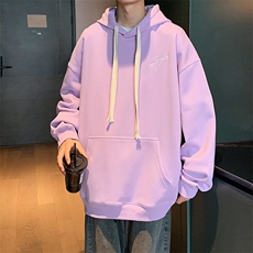 港风连帽卫衣男宽松长袖T恤打底衫外套Y5523P45，男装T恤，星座1204-3