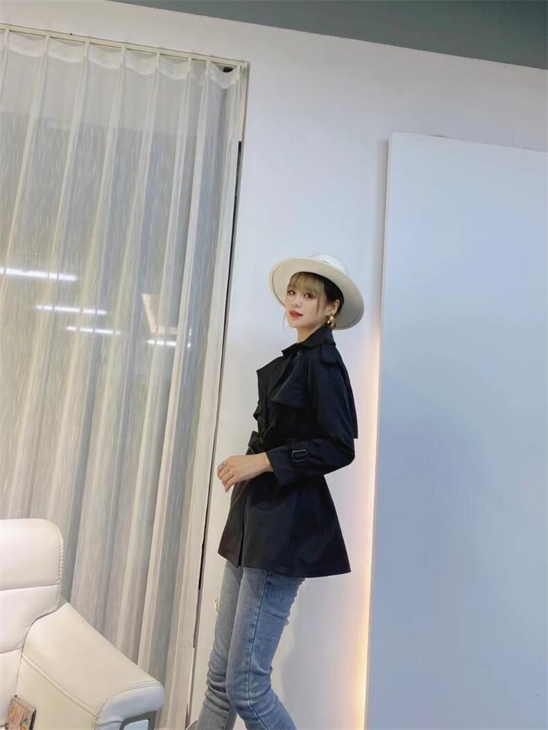 现货新款风衣，女装风衣，艾涵o