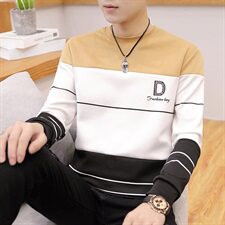 大货已备秋季跑量款长袖T恤圆领韩版男士卫衣电商A112-W2719-P16，男装卫衣，星座1206（原A206）