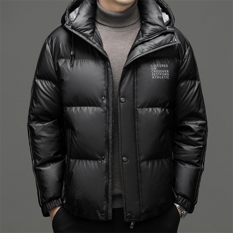 BJY15332钱塘2020-2时尚休闲连帽冬季厚款保暖中年男士羽绒服P265,男装羽绒服,钱塘207-2