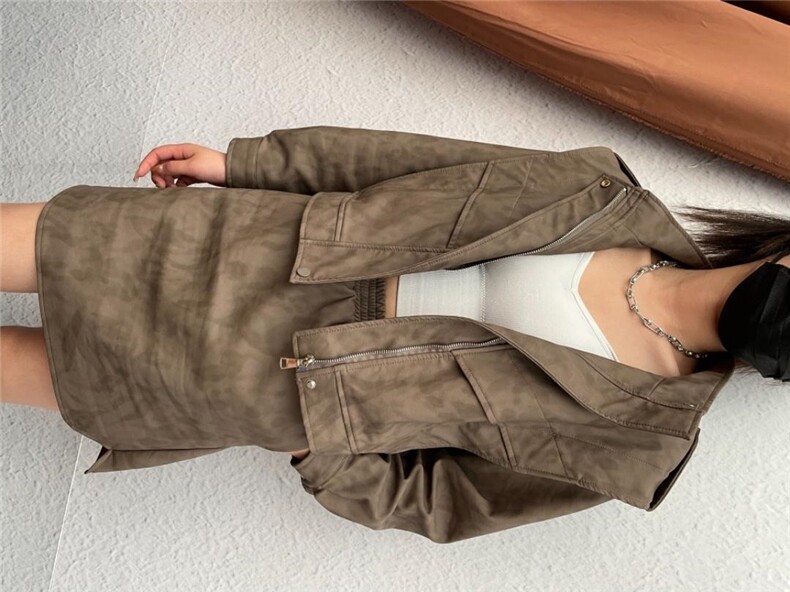 【现货】暗纹皮套装！yyds！，女装职业装，S.S