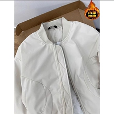 弯刀棉衣男棒球领二开加厚棉袄DSA157B-M8868-特P55，男装棉衣，电商A157B