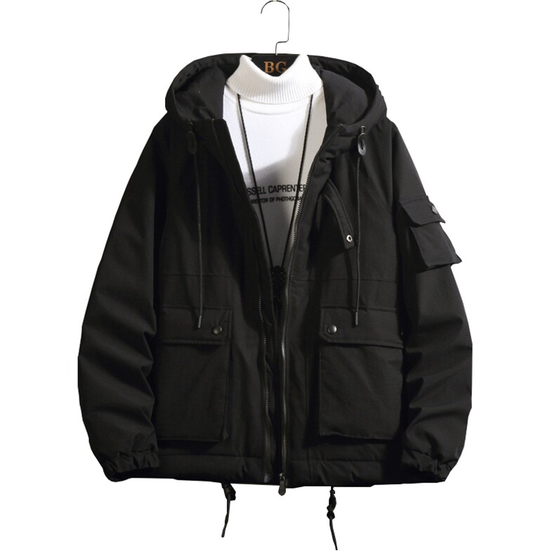 大货2019冬新款工装棉衣男日系大码连帽棉服6025-my916-p115控159,男装棉衣,星座311A