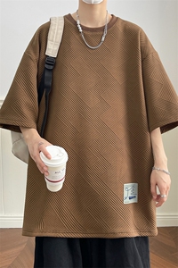 T902 P30 重磅350克休闲时尚潮牌半袖男士宽松T恤短袖上衣图片