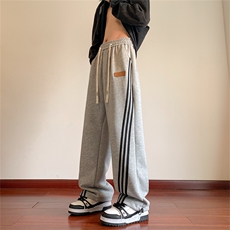 K125/P50春装新款现货高品质华棉卫裤男运动休闲裤大码宽松直筒裤，男装休闲裤，电商基地A050