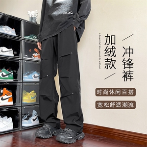 机能防水防风冲锋裤男直筒宽松百搭冲锋裤 K730-特批35图片