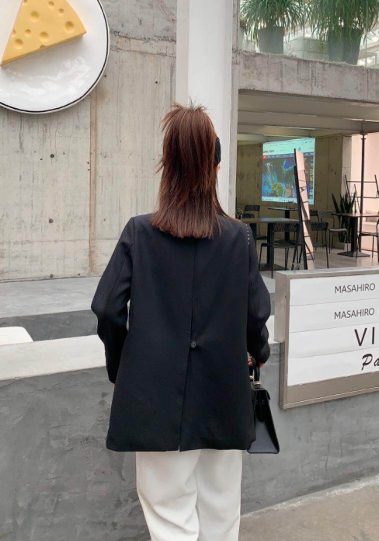 西装外套两个色m一XXL，女装西装，圣姿源