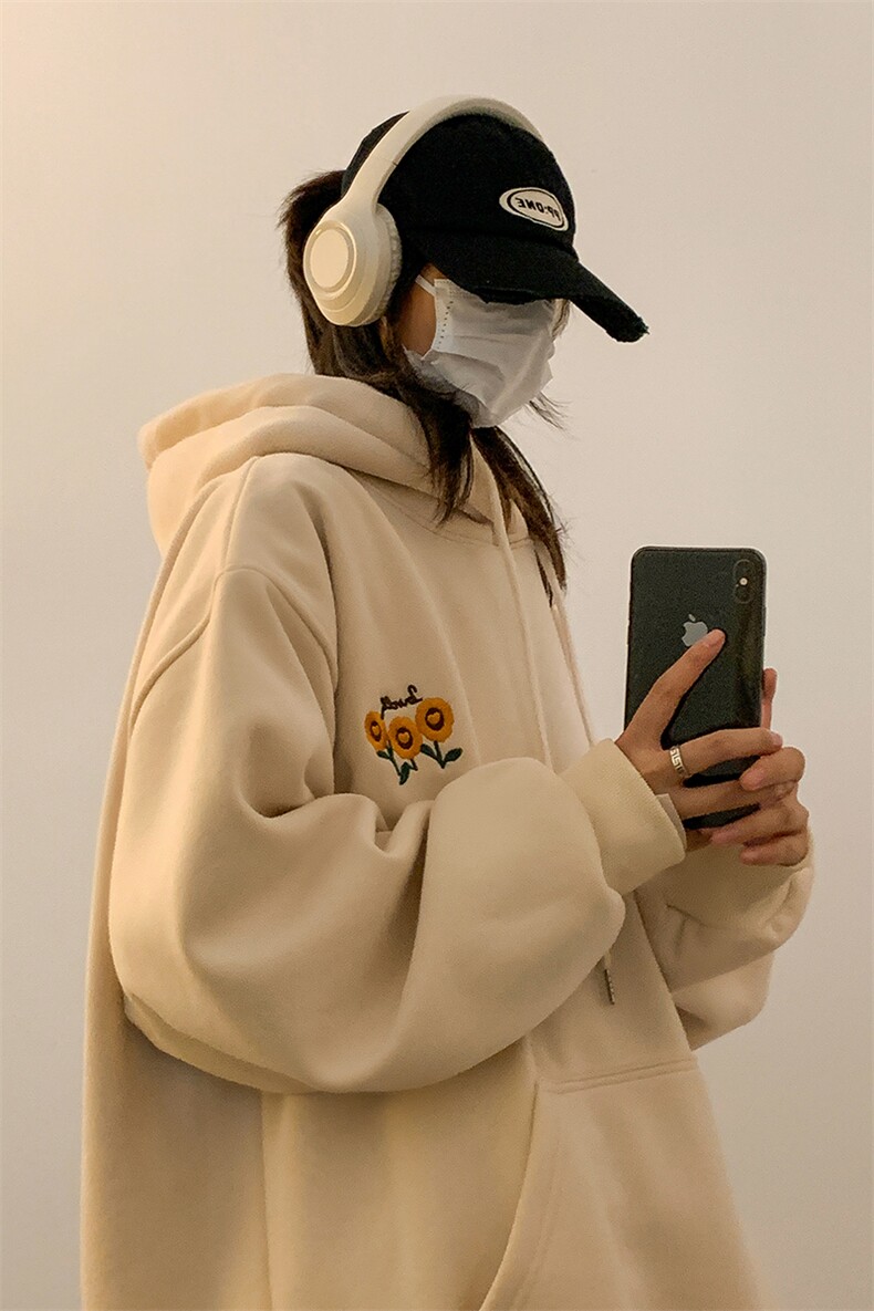主推卫衣男中性港风宽松刺绣秋冬外套416B-1-WY678-P55限78,男装卫衣,星座416B-1