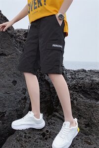 工装短裤子男士潮牌短款5五分裤中沙滩中裤夏季薄款S501图片