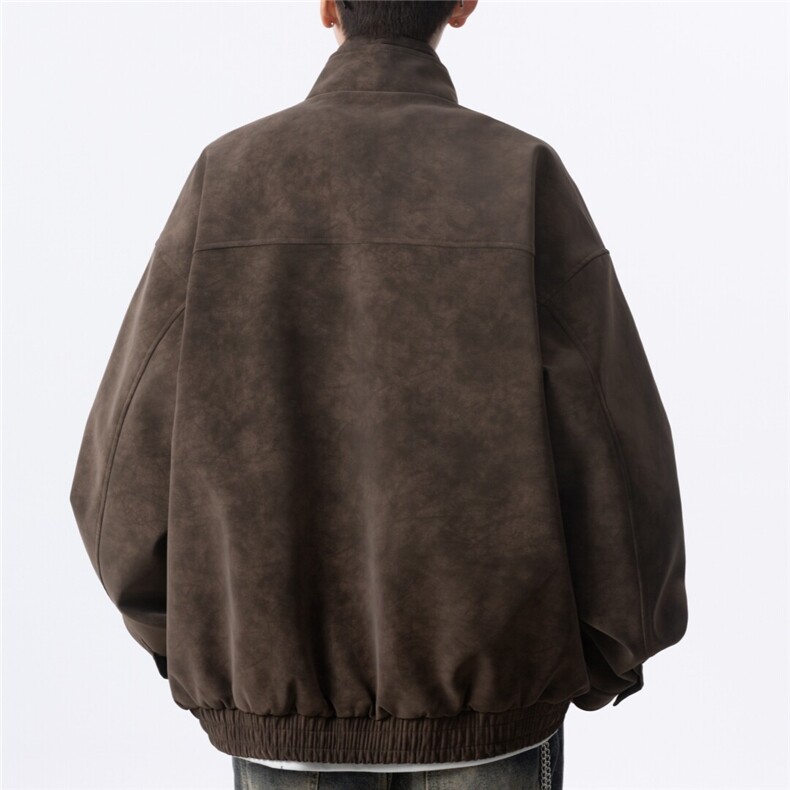 现货得物抖音品质男士皮夹克休闲情侣皮衣JK306P80,男装夹克,星座1904A-1