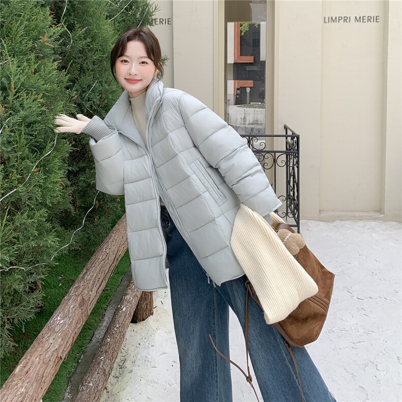 2025年冬季90白鸭绒羽绒服中长款RF2C290-6899#-P385-K585，女装羽绒服，蝶眷