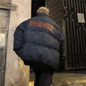 棉服男款冬季美式高街潮牌冲锋衣棉衣外套冬加厚棉袄图片