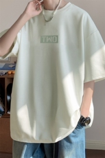 量大优可提供视频2024夏季麂皮绒短袖T恤D223A-LPT2423-P20，男装T恤，电商019-1