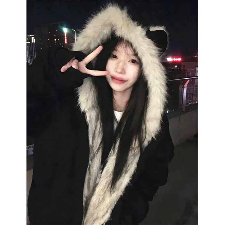 流行潮流鹿皮绒棉衣简约气质百搭慵懒时尚文艺ins日系MY542，男装棉衣，星座1116A（原606A-3）