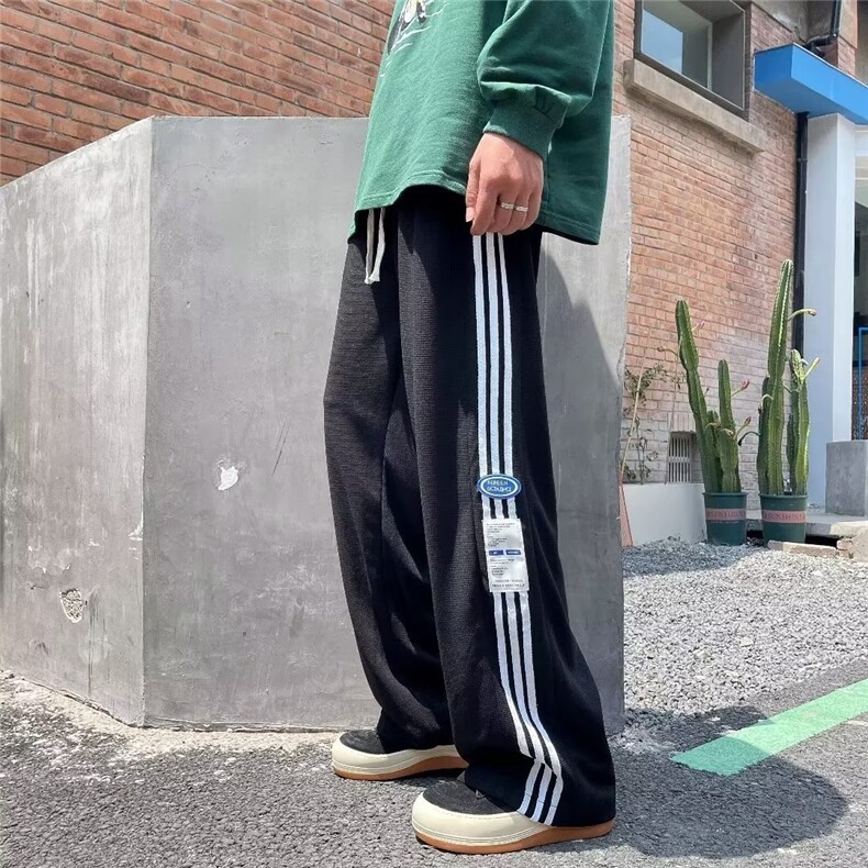 男秋季新款华夫格港风休闲裤MJ108P30,男装休闲裤,星座1116-2