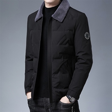 XS98272冬季男士羽绒服外套男装常规连帽修身白鸭绒潮流帅气P218，男装羽绒服，电商B360