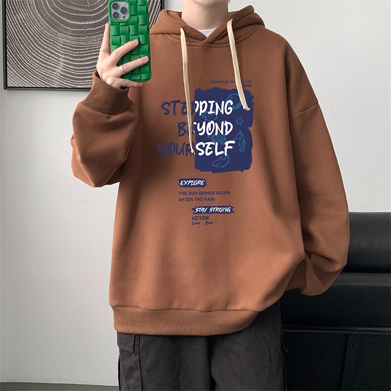 连帽卫衣男大码运动服帽衫外套WY2345-P35,男装卫衣,电商A040