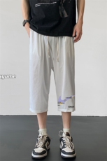 冰丝七分裤男大码速干短裤男五分裤QK72259-P25，男装休闲裤，电商A040