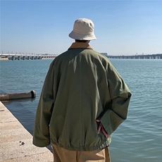 工装夹克男春百搭潮机能韩版潮流高街休闲外套W81-310B-1-P40，男装夹克，星座310B-1