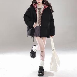 网络图现货 潮流新款气质简约慵懒流行百搭文艺ins棉服JQ938-P62图片