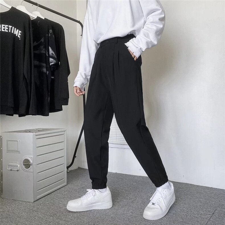 男秋冬新款休闲裤裤西裤束脚小脚裤K094P38加绒42,男装休闲裤,星座1116-2