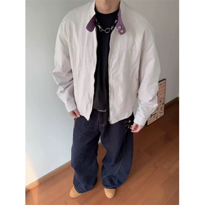 解构拼接格子立领夹克JK0152-P70图片
