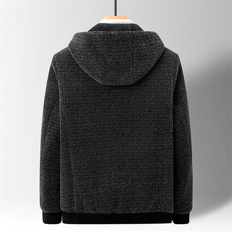 金貂绒石墨烯背托毛胆夹克中年加厚棉服BY3085-P180,男装夹克,星座1105-3
