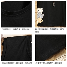 BX25164-P20港风运动汗背心男大码汗衫男无袖T恤男砖墙挂拍，男装T恤，电商A040A