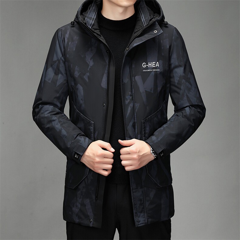 冬天户外迷彩羽绒服男冲锋衣连帽保暖休闲外套男工装LD2229-P285，男装羽绒服，电商B212（原钱塘6029）