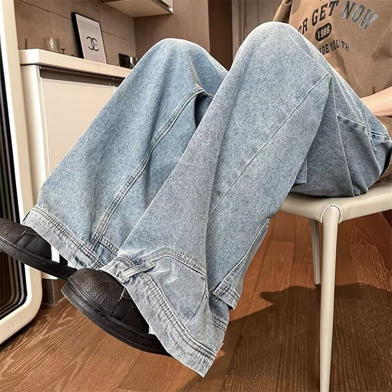 2024美式牛仔裤男款春季长裤潮BK33P48,男装牛仔裤,星座1116-2