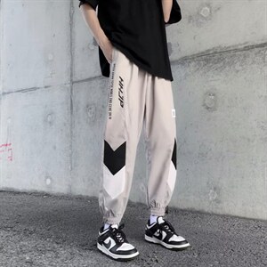 男秋季新款港风休闲裤K213P30图片