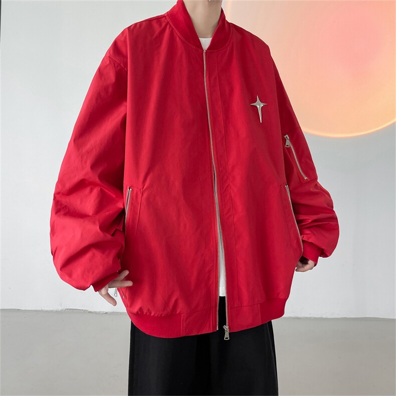 JK8103/P68秋装新品立领夹克男外套棒球服防水大码潮男工装上衣,男装夹克,电商A141