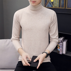 1018-M31-P19主椎男士新款跑量款高领针织衫时尚帅气4XL到5XLP22图片